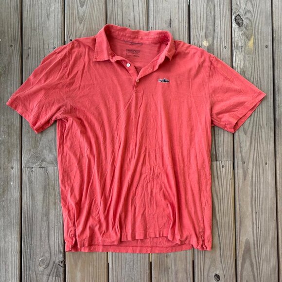 Patagonia Fish Logo Polo Shirt - Picture 1 of 4